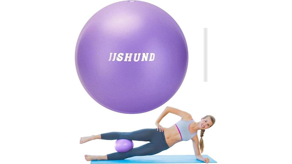 5 Best Stability Balls For Core Training 1 Small Pilates Ball Exercise