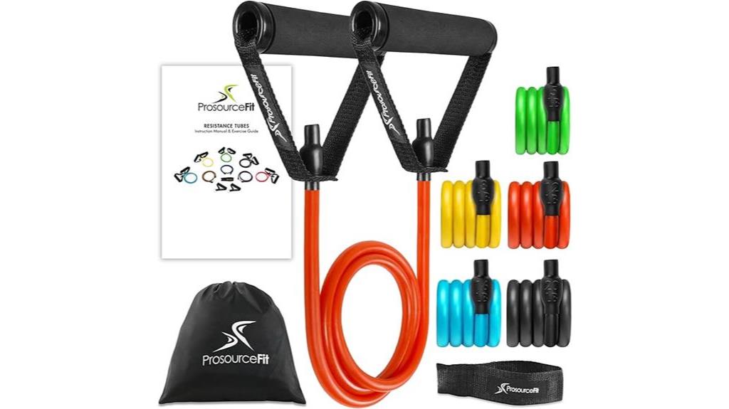3 Best Resistance Tubes 1 Stackable Resistance Bands Set