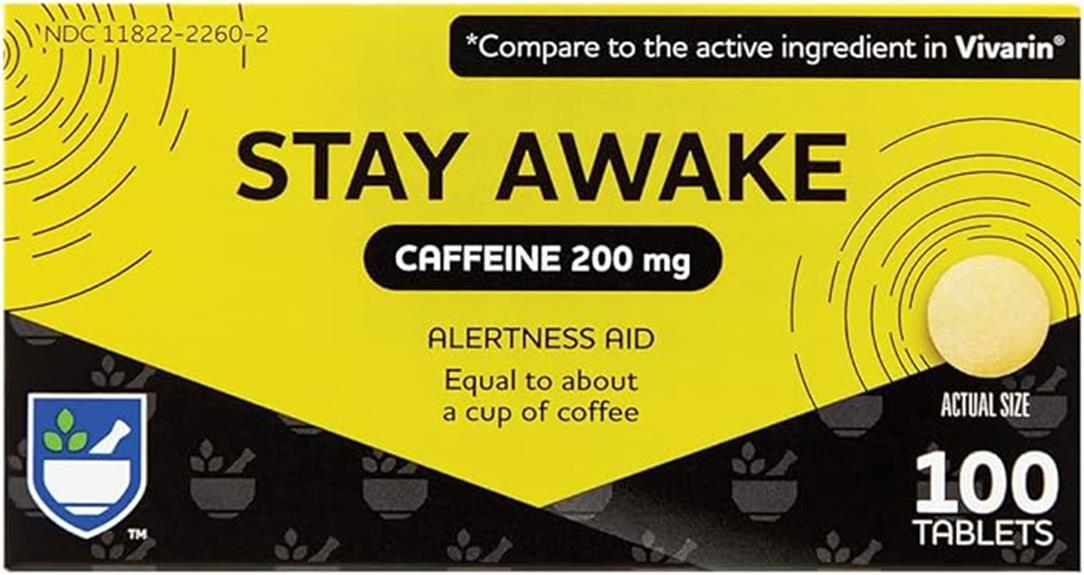 10 Best Caffeine Pills For Energy Boost: Stay Alert And Focused 4 Stay Awake With Caffeine