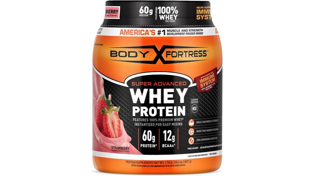 10 Best High-Carb Recovery Powders For Peak Post-Workout Performance In 2024 1 Strawberry Whey Protein Powder