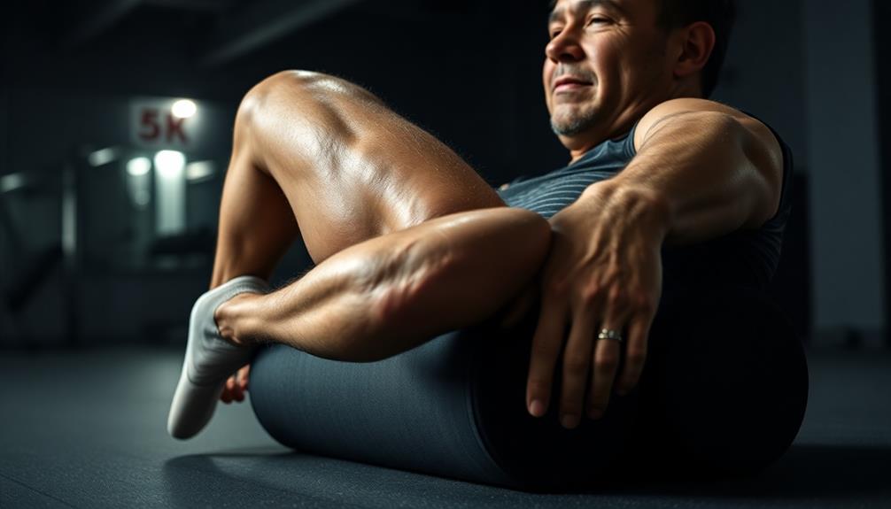 10 Essential Foam Rolling Techniques For Post-Leg Day Recovery 2 Stretching The Hamstring Muscle
