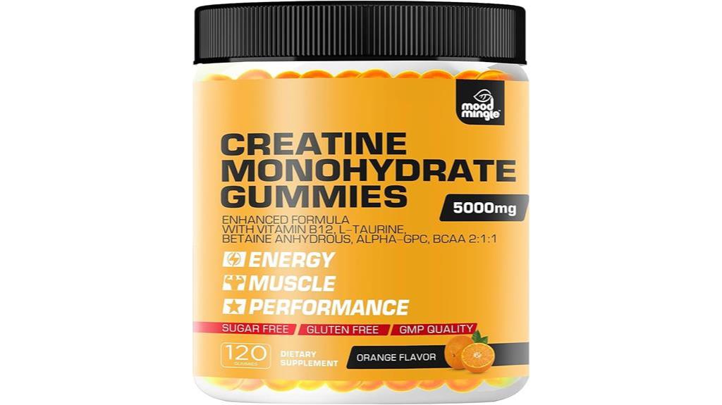 Sugar Free Creatine Gummy Supplement