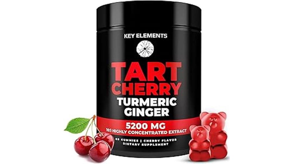 10 Best Muscle Recovery Gummies For Post-Workout Relief In 2024 9 Tart Cherry Turmeric Gummies