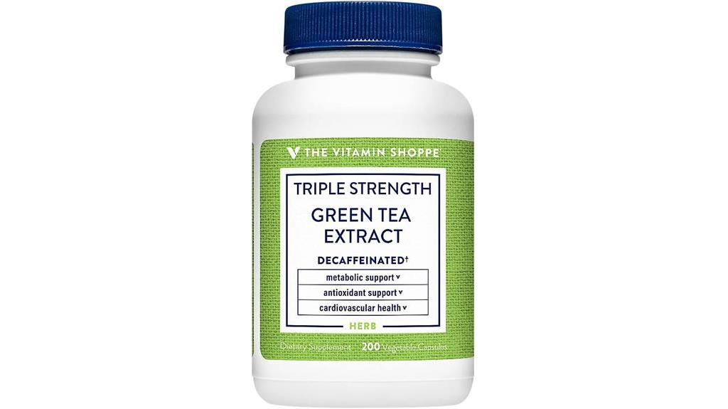 5 Best Vitamin Shoppe Fat Burners To Boost Your Weight Loss Journey 3 Triple Strength Green Tea