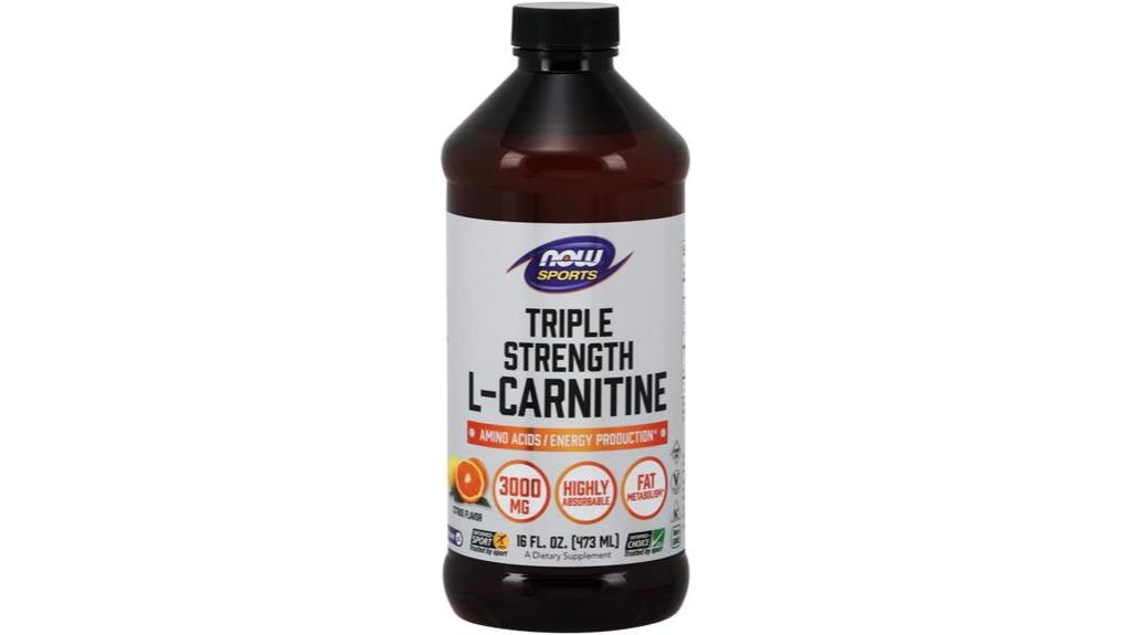 10 Best Liquid Fat Burners Of 2024: Boost Your Metabolism Effectively 1 Triple Strength L Carnitine Liquid