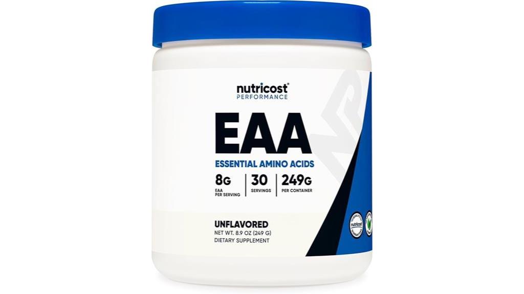 The 5 Best Eaa Powders Of 2024 - Boost Your Fitness Results 2 Unflavored Eaa Powder 30 Servings
