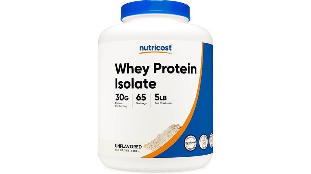 5 Best Isolate Protein Powders 2 Unflavored Whey Protein Isolate