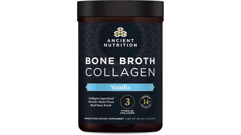 10 Best Bone Broth Supplements For Ultimate Nutrition In 2024 4 Vanilla Collagen Supplement Powder