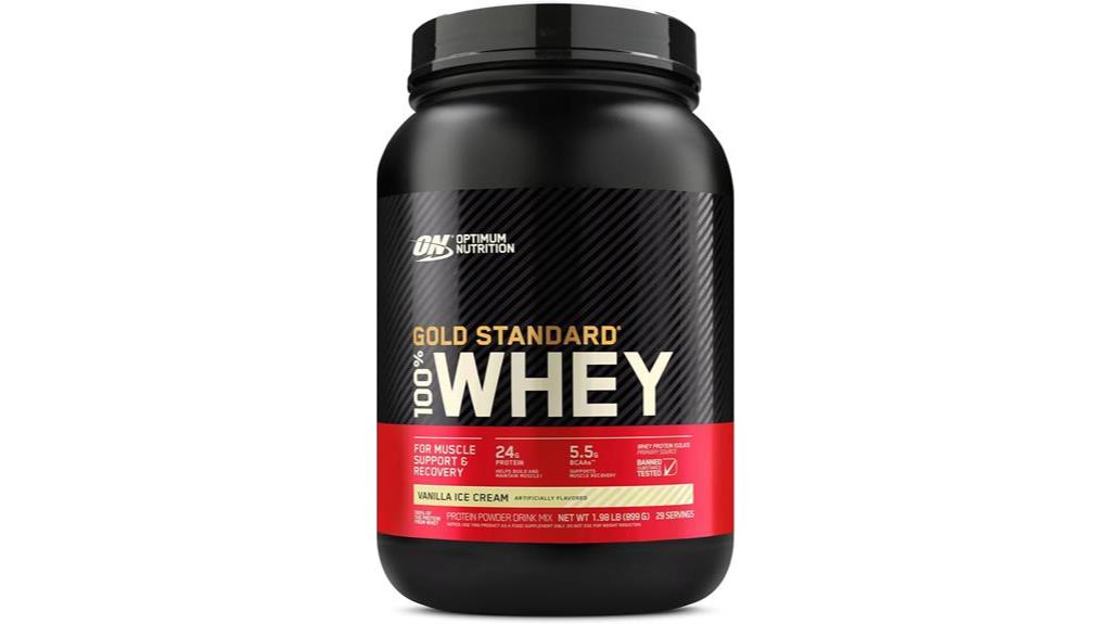5 Best Protein Powders For Lean Muscle 2 Vanilla Ice Cream Protein