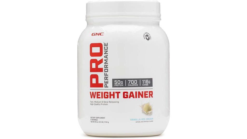 The 3 Best Mass Gainers Of 2024 For Maximum Muscle Growth 1 Vanilla Ice Cream Weight Gainer