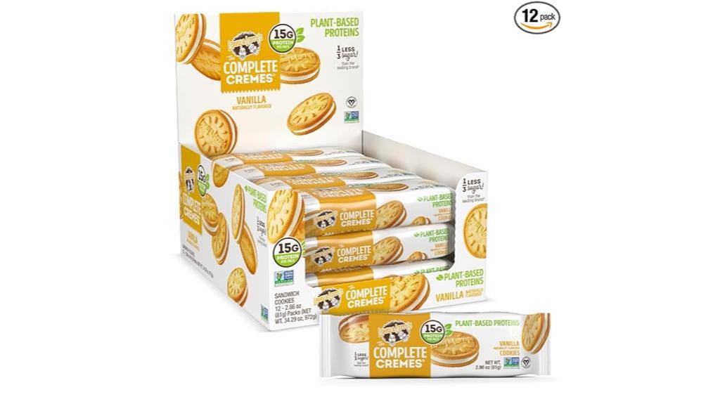 Vanilla Sandwich Cookies Delight