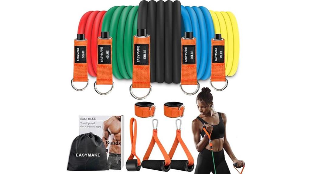 Versatile Resistance Bands Set