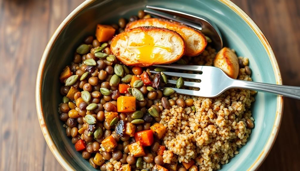 5 Essential Bulking Meals For Skinny Guys To Gain Muscle Fast 4 Wholesome Plant Based Grain Salad