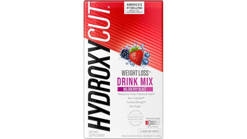 3 Best Fat Burn Powders Of 2024 - Boost Your Weight Loss Journey 1 Wildberry Hydroxycut Drink Packets