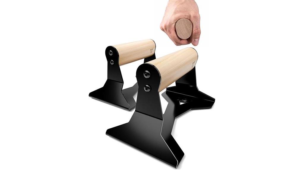 10 Best Parallettes For Calisthenics 2 Wooden Handle Strength Parallettes