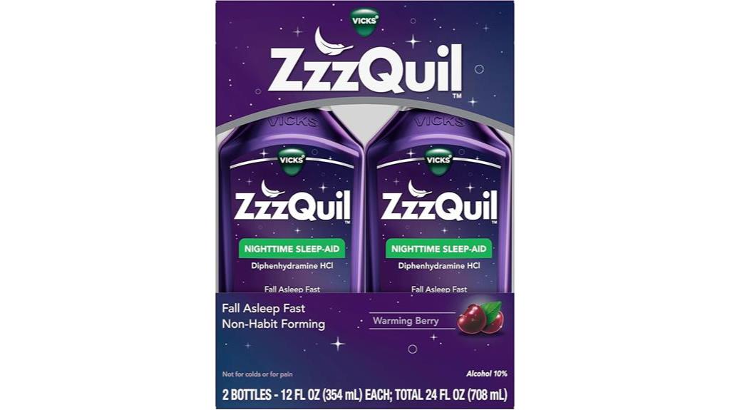 10 Best Sleep & Recovery Aids For Optimal Rest And Rejuvenation 2 Zzzquil Sleep Aid Liquid